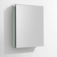 Tuscany 24 Glossy Gray Free Standing Modern Bathroom Cabinet W