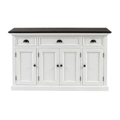 Halifax North America 67 4-Door Pantry Cabinets, Kitchen Storage Cabinet with Drawer and Adjustable Shelves, White