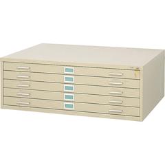 Safco 5-Drawer Steel Flat File 4994