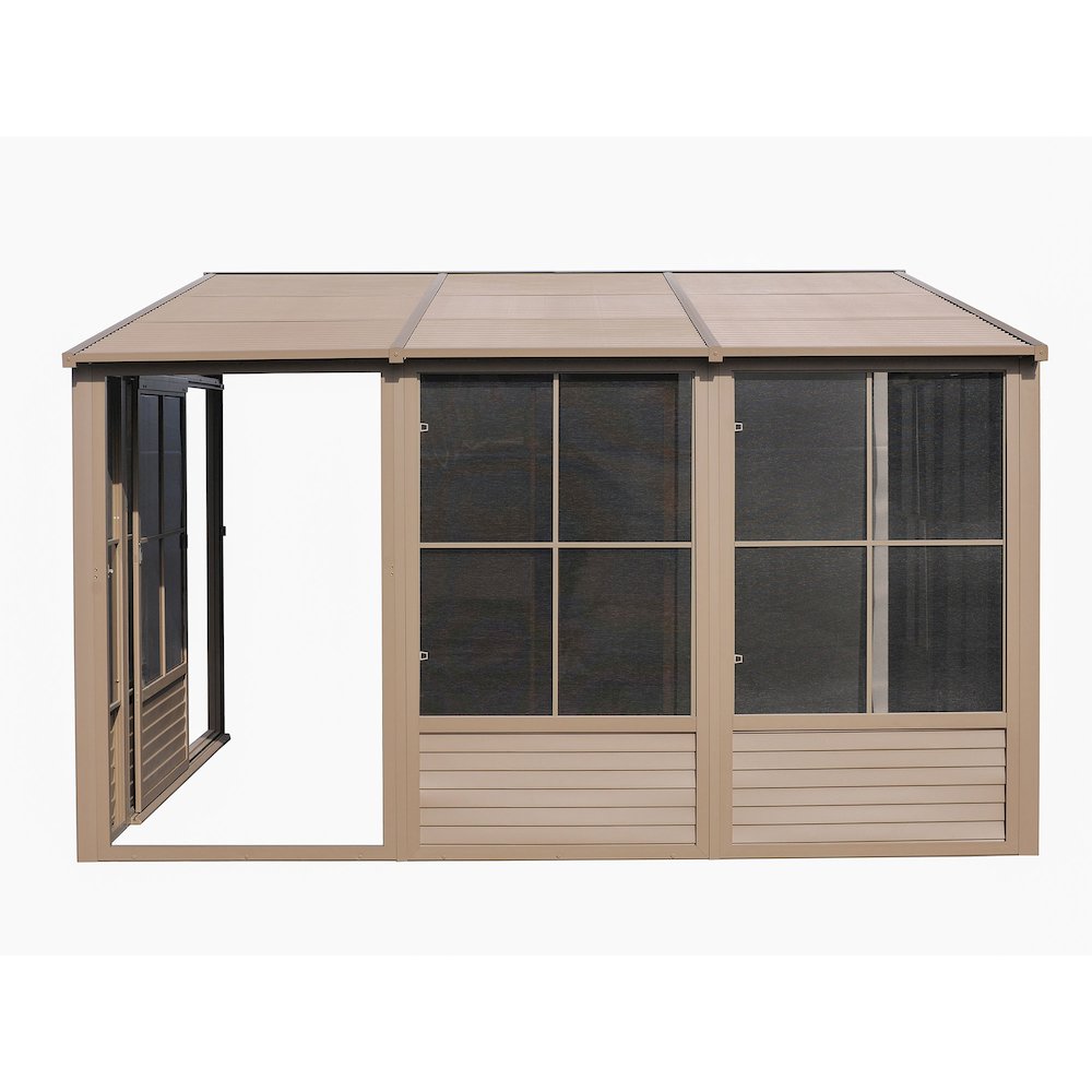 Florence Add-A-Room with Metal Roof 10 Ft. x 16 Ft. in Sand. Picture 3