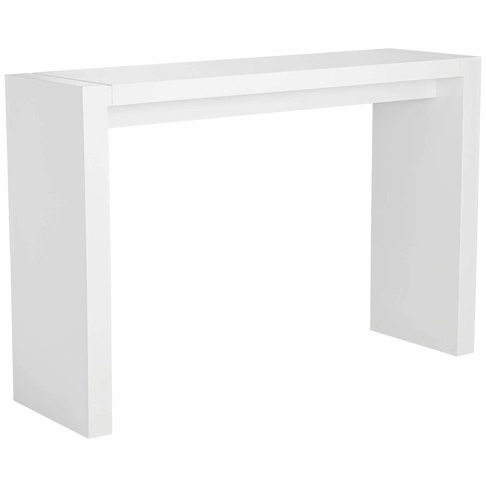 Mdf Lacquered Bar Table, 60"X18"X40",White. The main picture.