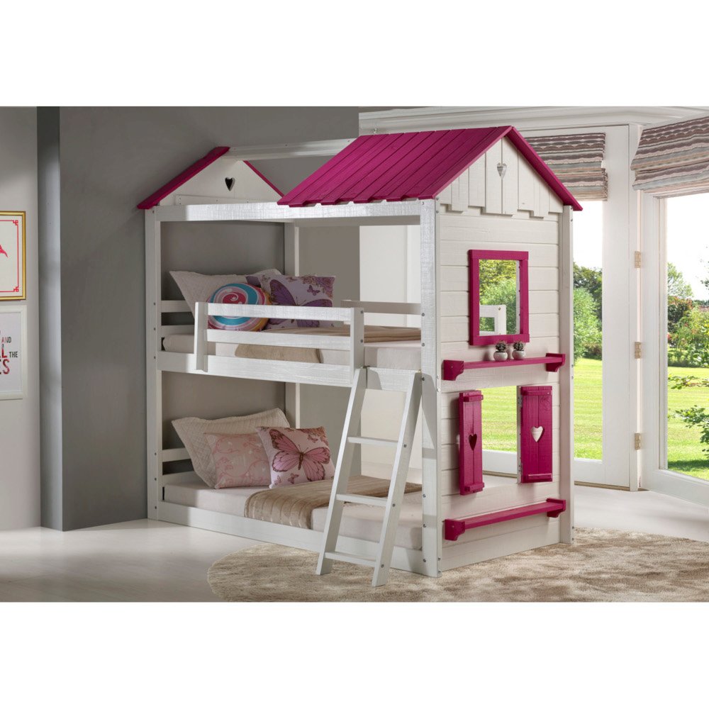 Twin/Twin Sweetheart Bunkbed. Picture 1