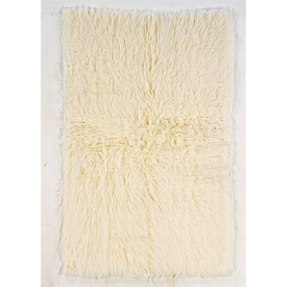 3A Flokati 2000gr Natural  6 x 9  Rug. Picture 1