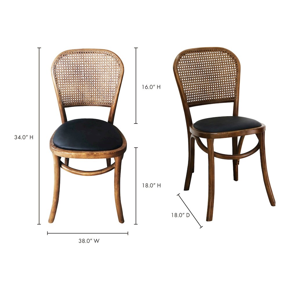 Bohemian Bedford Rattan Dining Chairs (Set of 2), Belen Kox. Picture 7