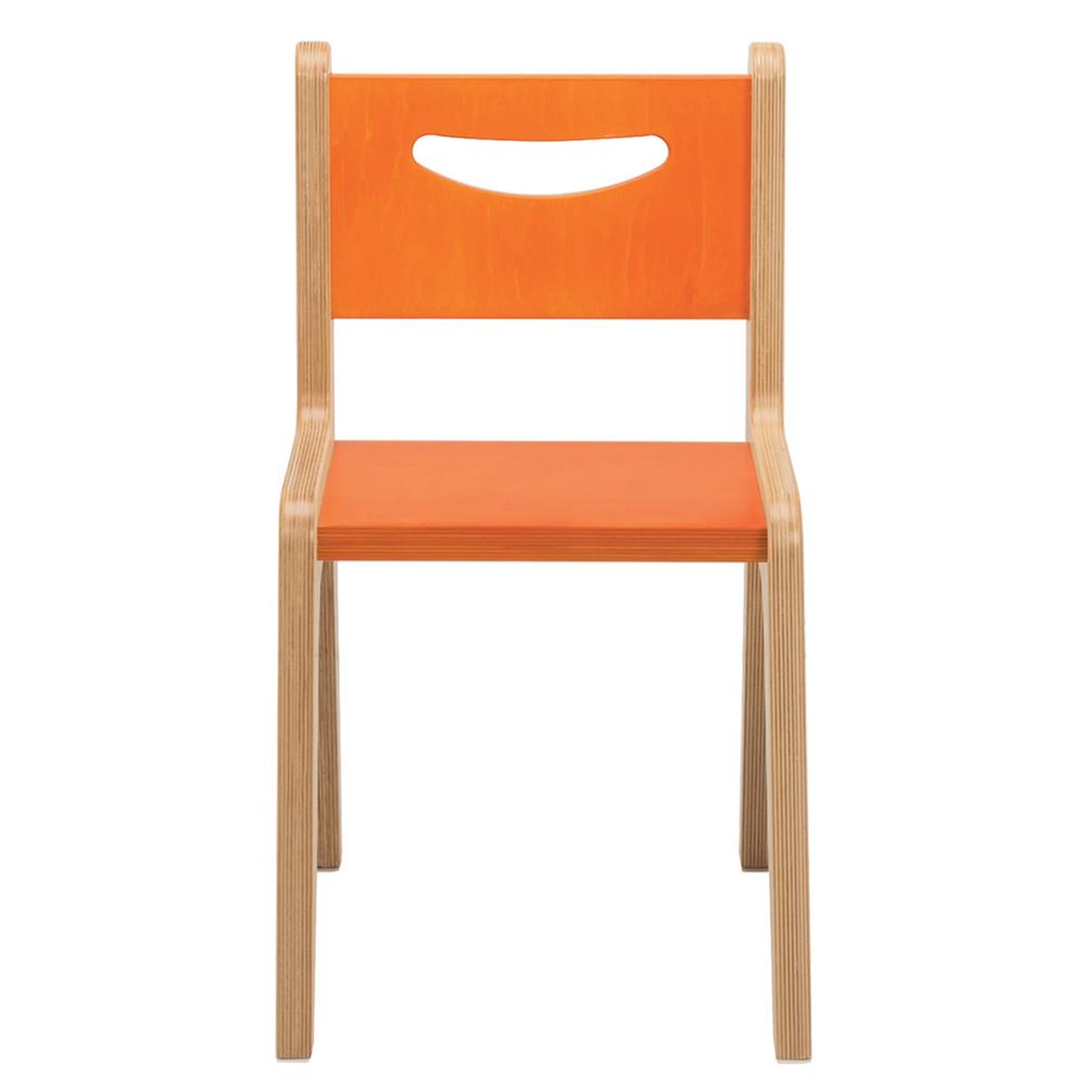 Whitney Plus 14H Orange Chair. Picture 1