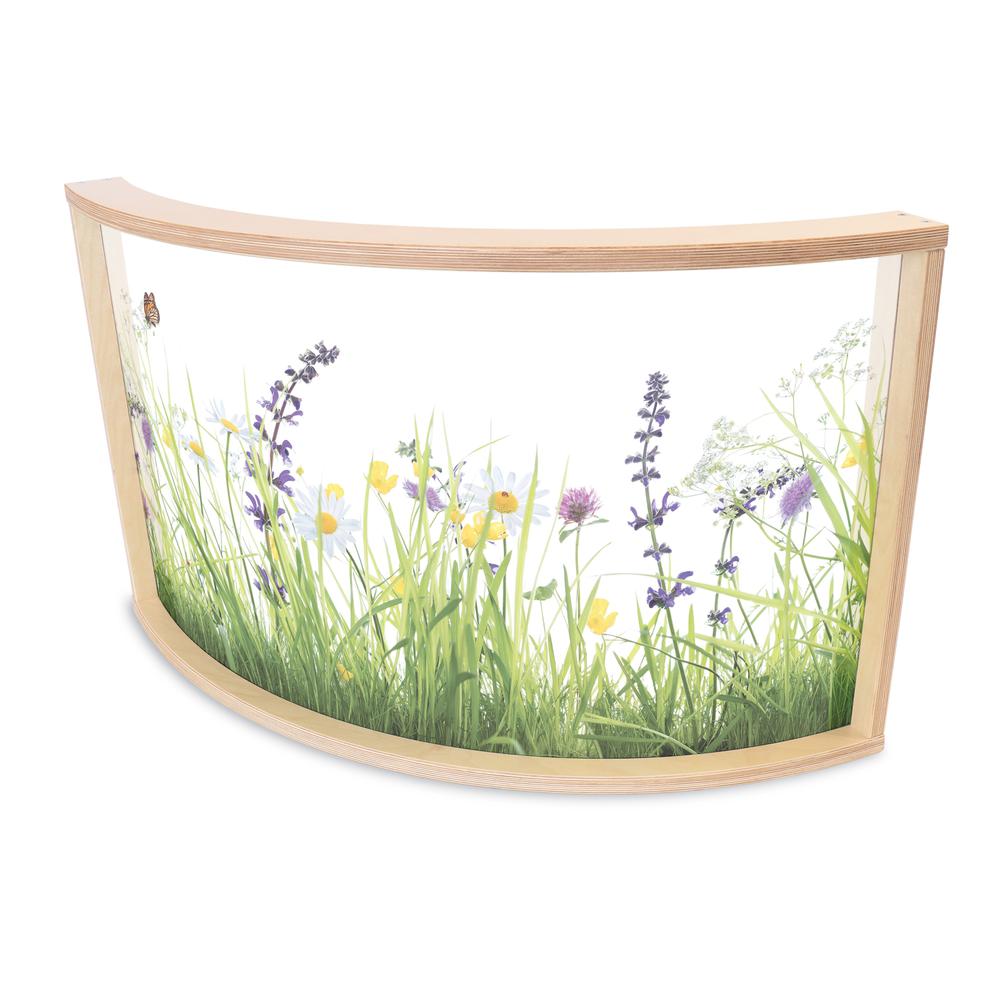 Nature View Curved Divider Panel 24H. Picture 1