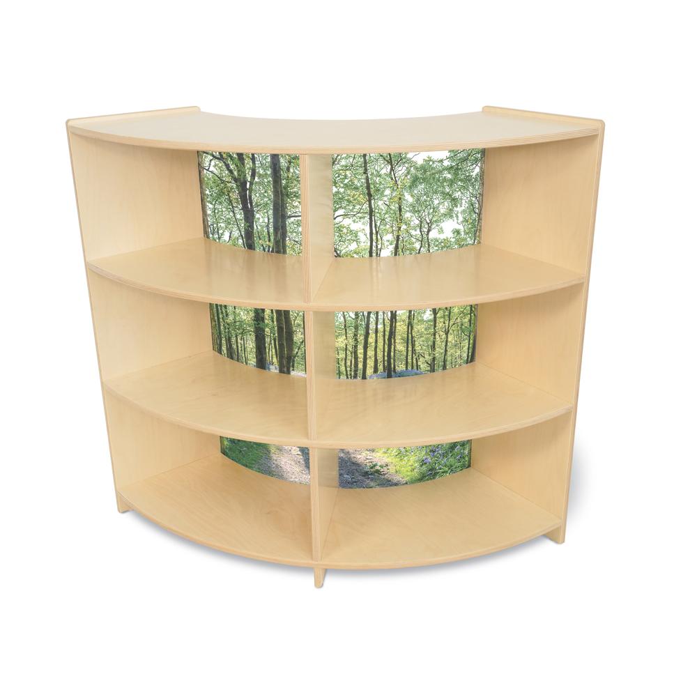 Nature View Serenity Curve-In Cabinet. Picture 1