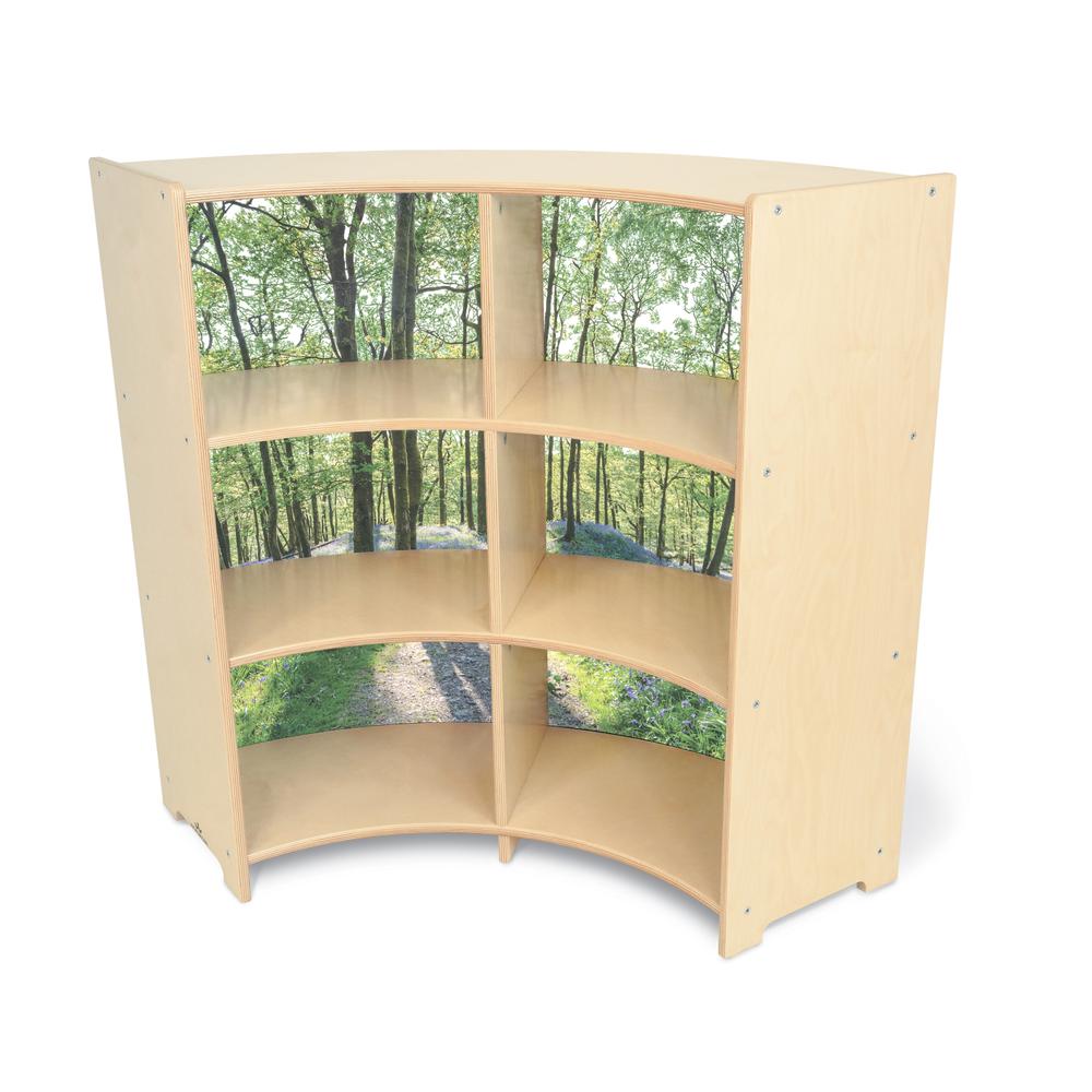 Nature View Serenity Curve-Out Cabinet. Picture 1