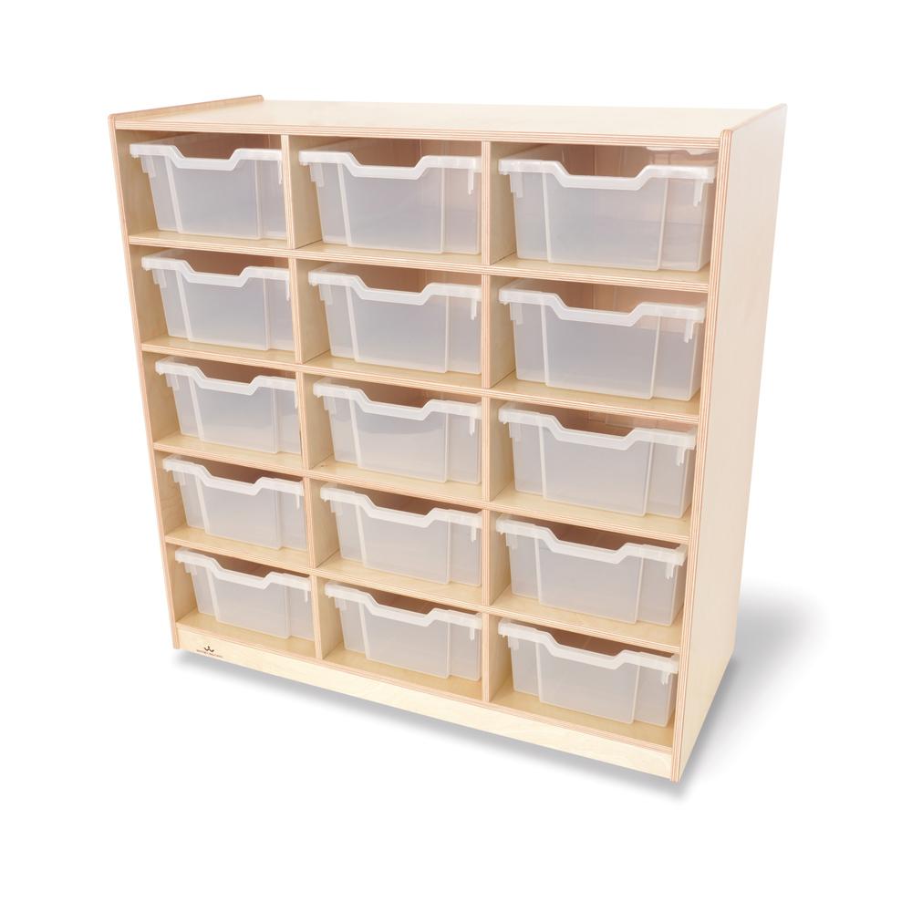 15 Tray Mobile Storage Cabinet. Picture 1
