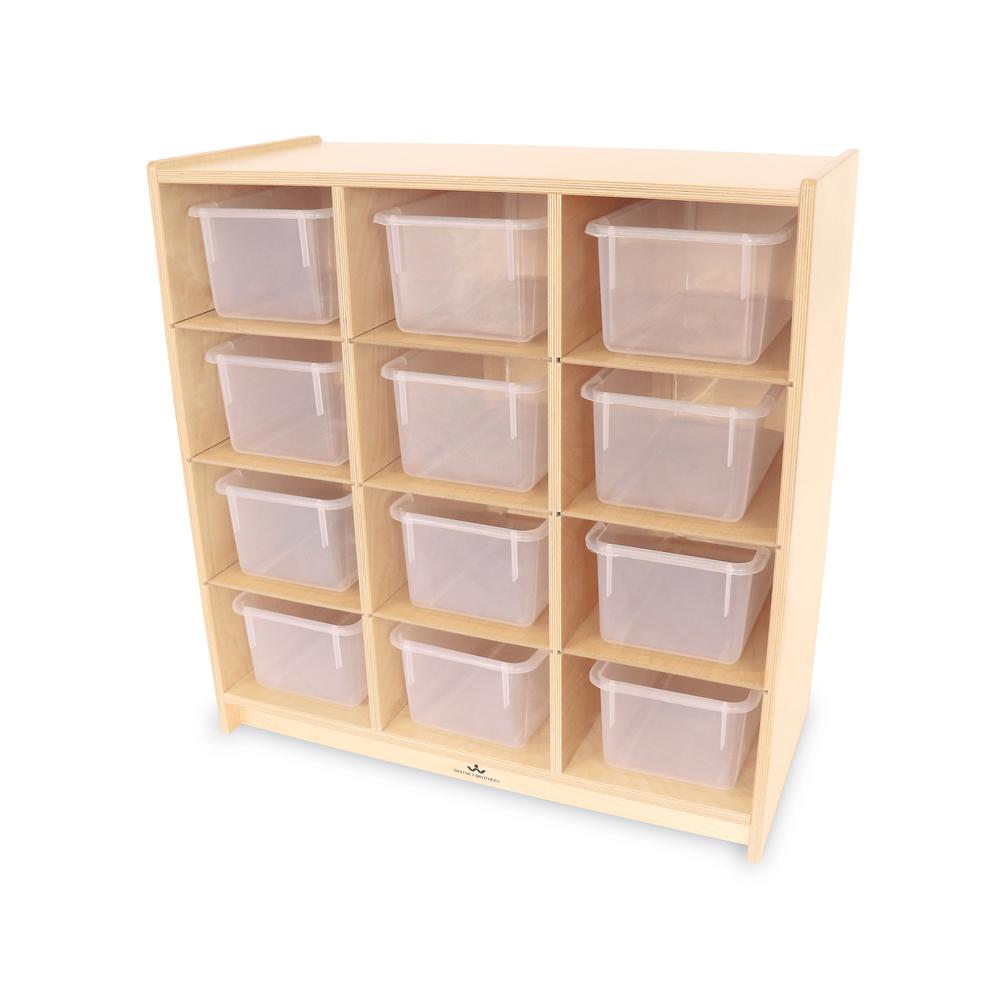 12 Cubby Storage Cabinet. Picture 1
