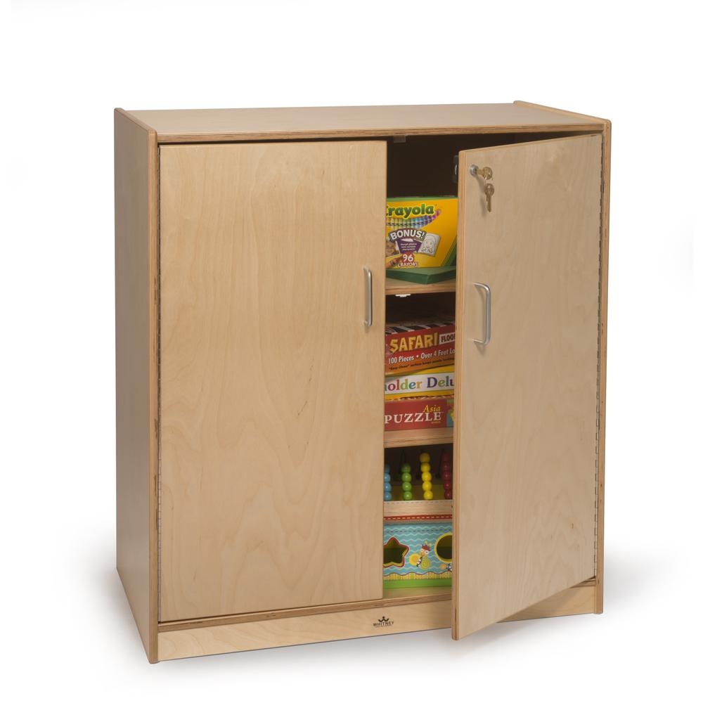 Lockable Supply Cabinet. Picture 1