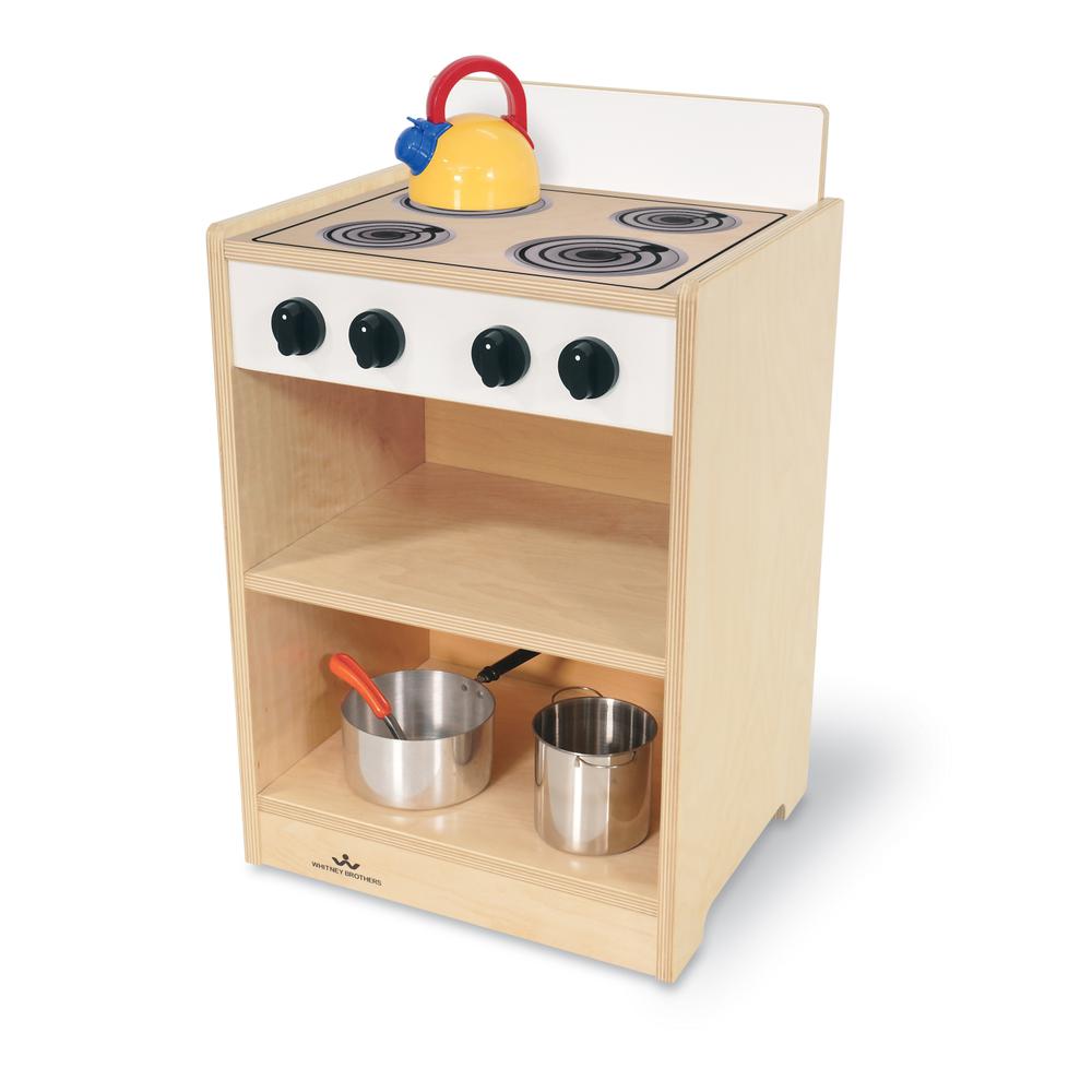 Let's Play Toddler Stove - White. Picture 2