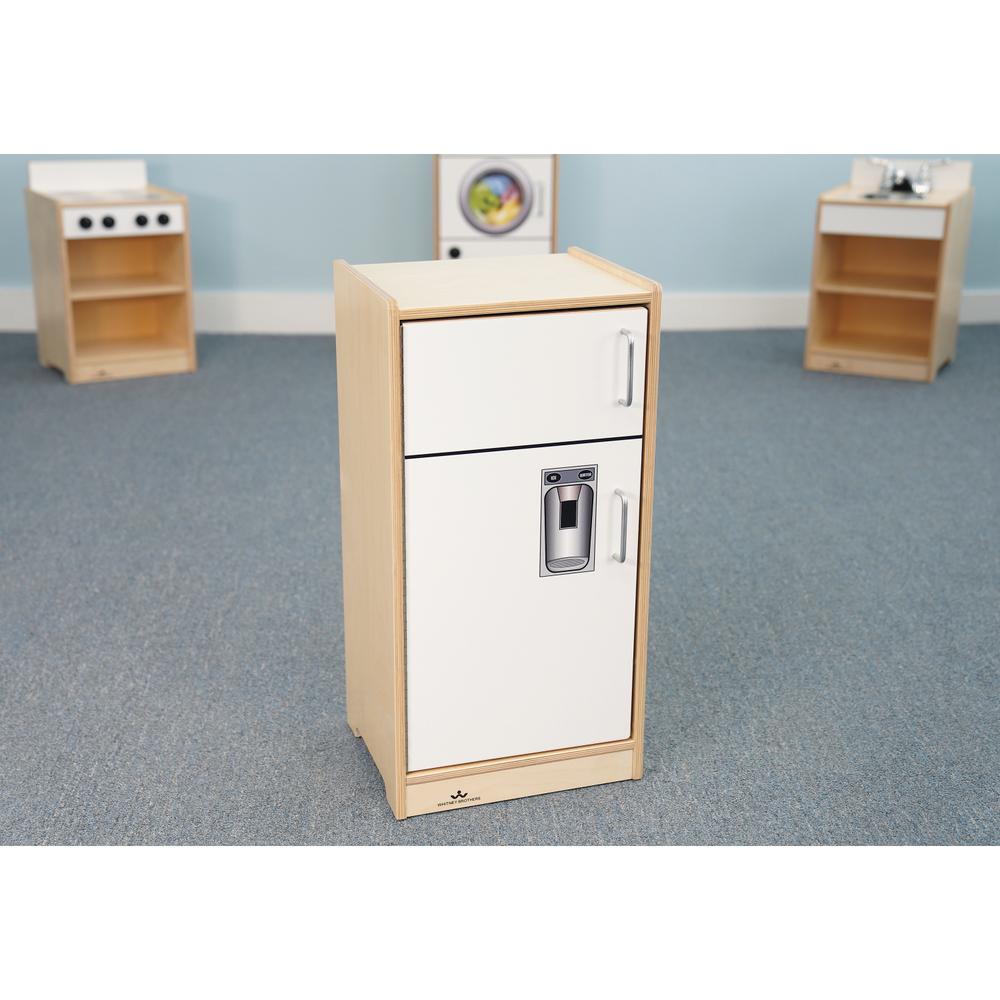 Let's Play Toddler Refrigerator - White. Picture 2