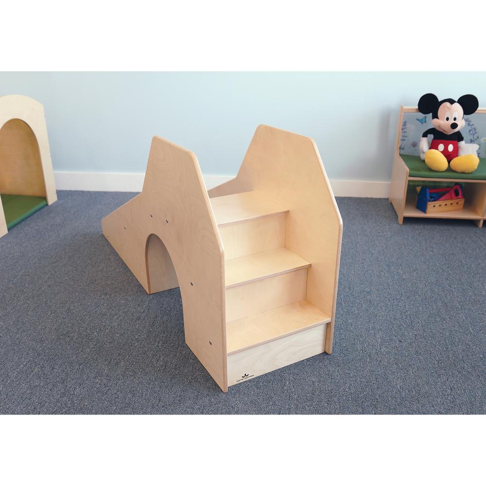 Toddler Slide With Stairs And Tunnel. Picture 4