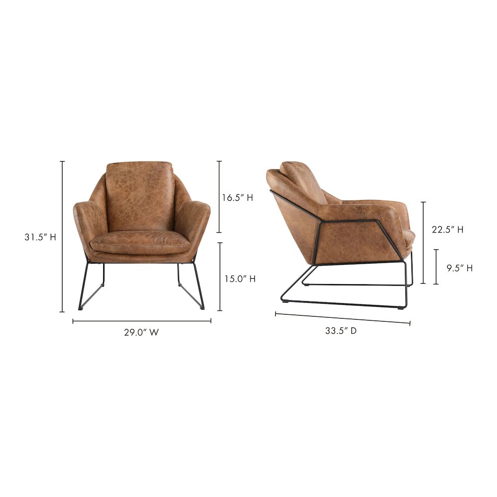 Sleek Modern Club Chair - Greer Collection, Belen Kox. Picture 7