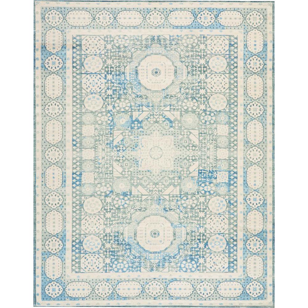 Nourison Madera Teal Area Rug. Picture 2