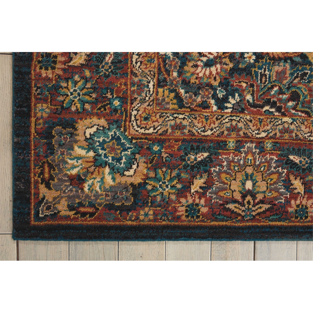Nourison 2020 Area Rug, Navy, 8' x 10'6". Picture 2