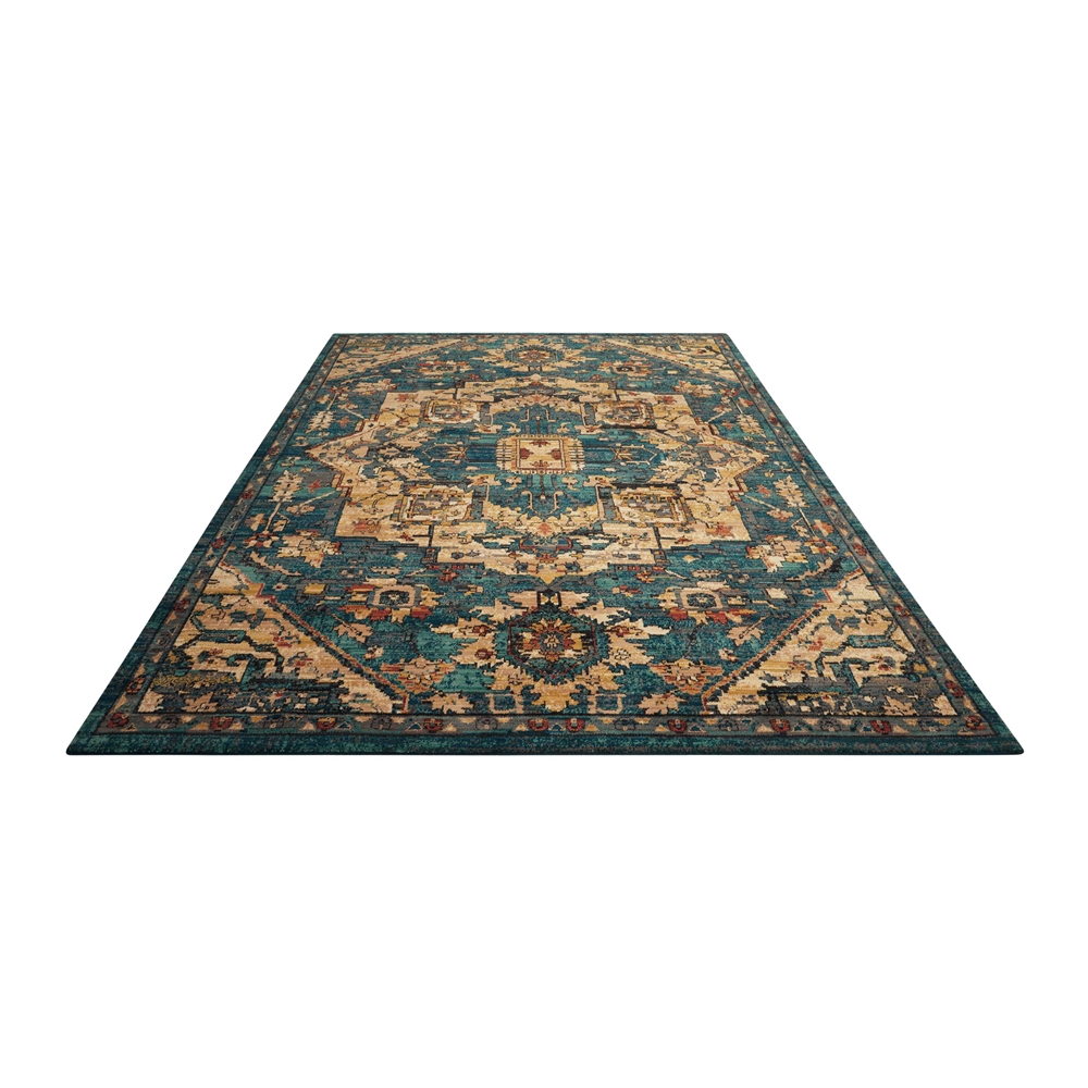 Nourison 2020 Area Rug, Teal, 8' x 10'6". Picture 5