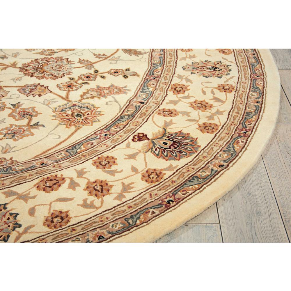 Nourison 2000 Area Rug, Ivory, 8' x ROUND. Picture 5