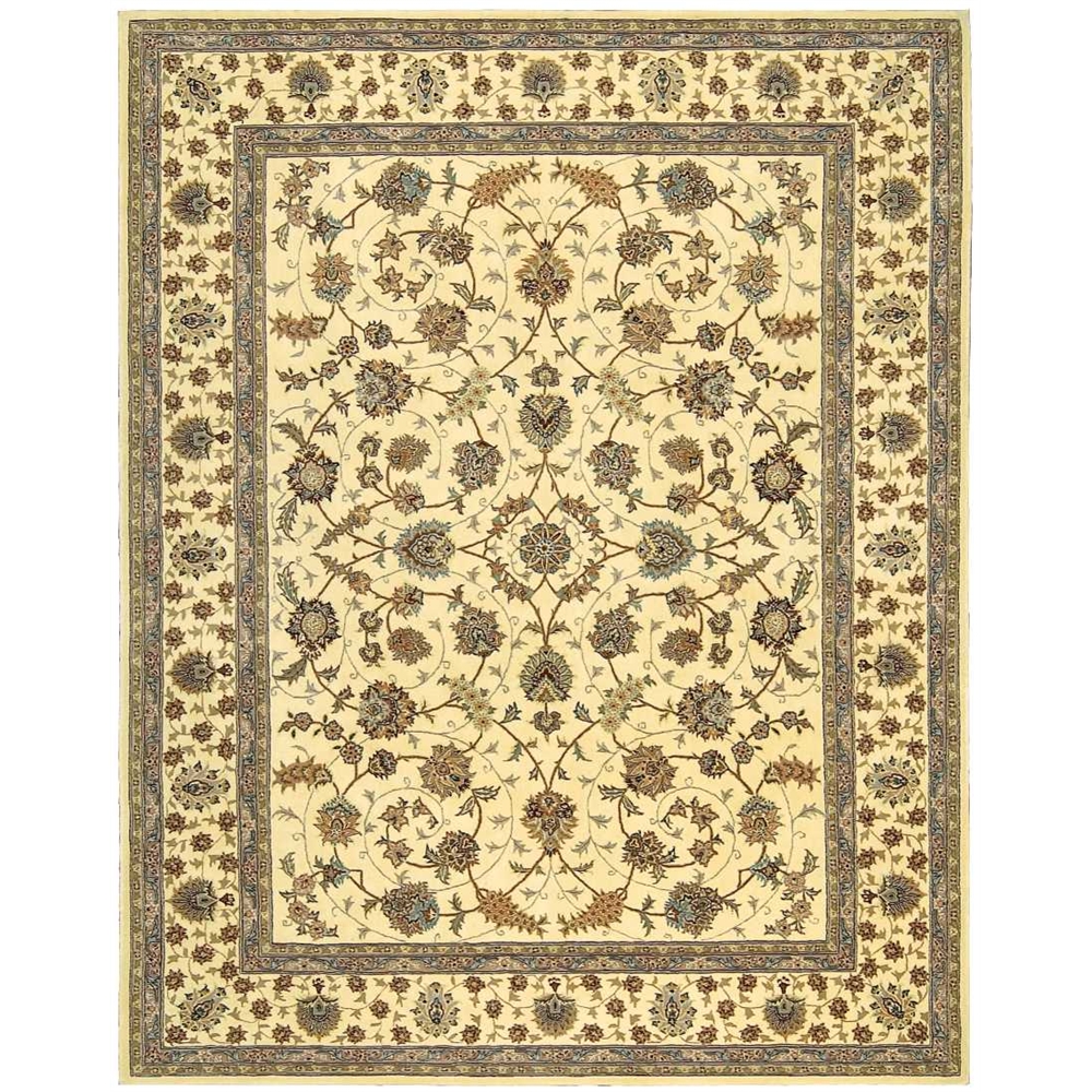Nourison 2000 Area Rug, Ivory, 7'9" x 9'9". Picture 1