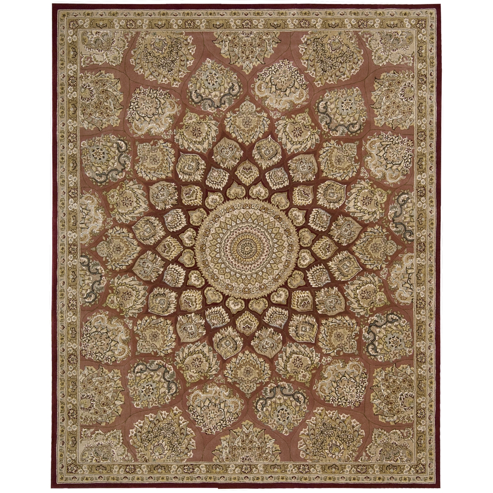 2000 Rectangle Rug By, Rose, 7'9" X 9'9". Picture 7