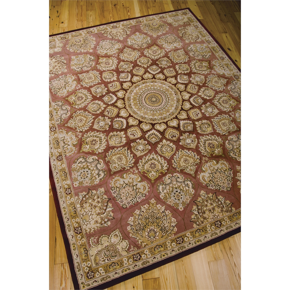 2000 Rectangle Rug By, Rose, 7'9" X 9'9". Picture 3