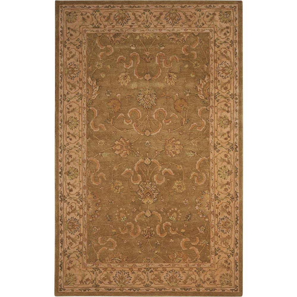 Heritage Hall Rectangle Rug By, Green, 5'6" X 8'6". Picture 1