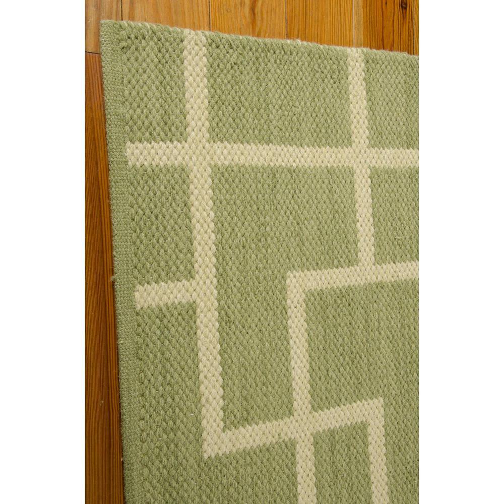 Bbl3 Maze Rectangle Rug By, Lemon Grass, 7'9" X 10'10". Picture 2