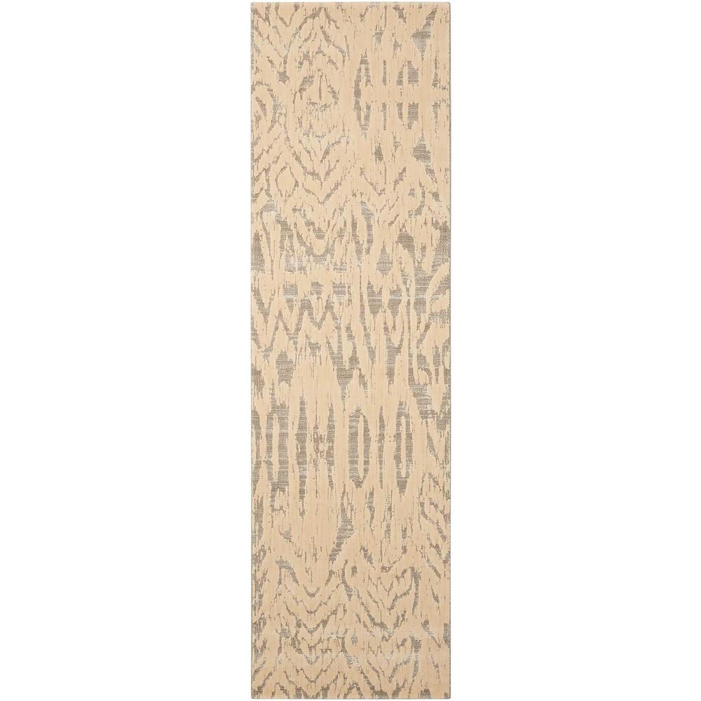 Nepal Area Rug, Ivory/Grey, 2'3" x 8'. Picture 1