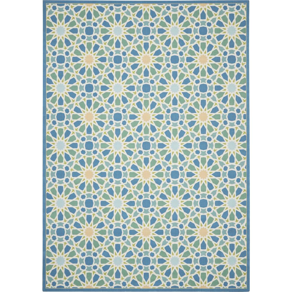 Sun N Shade Area Rug, Porcelain, 10' x 13'. Picture 1