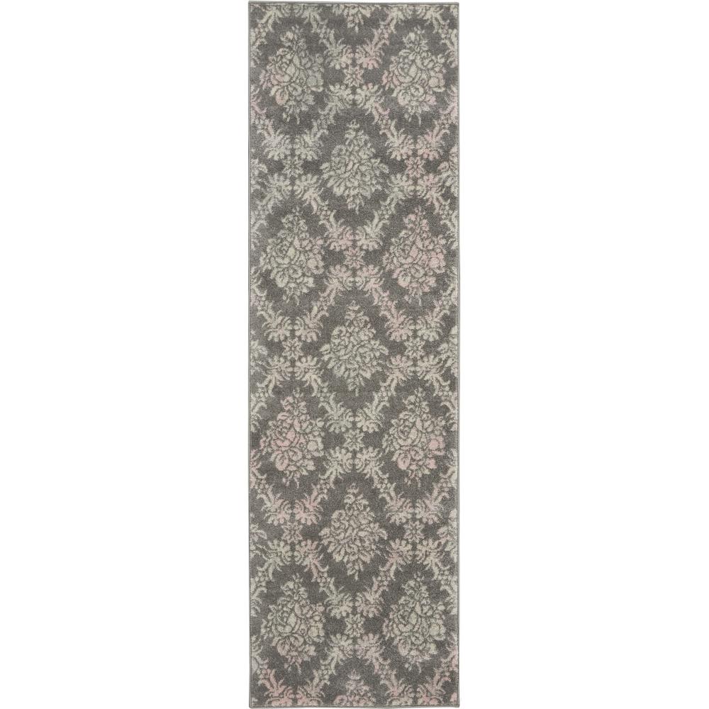 Tranquil Area Rug, Grey/Pink, 2'3" X 7'3". Picture 2