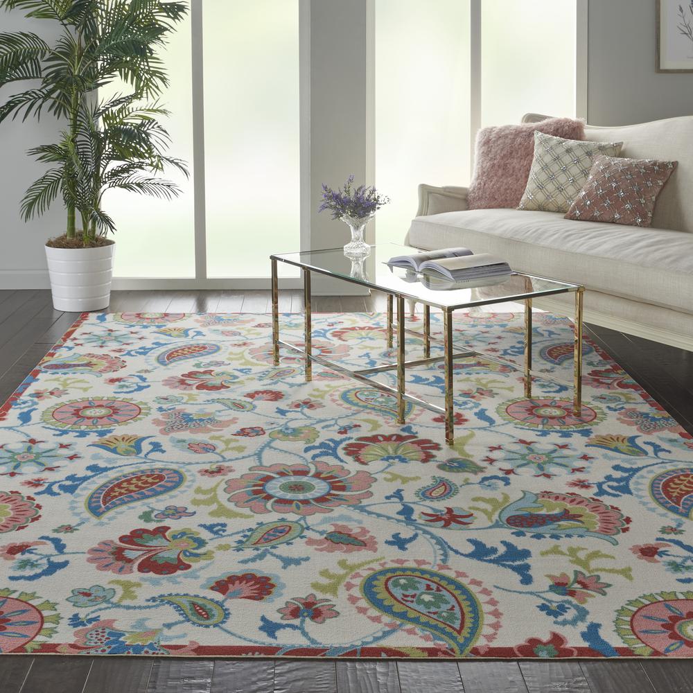 Sun N Shade Area Rug, Ivory, 7'9" x 10'10". Picture 3