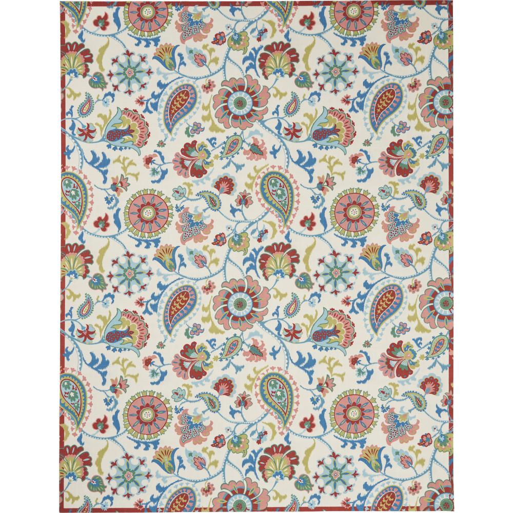 Sun N Shade Area Rug, Ivory, 10' x 13'. Picture 2