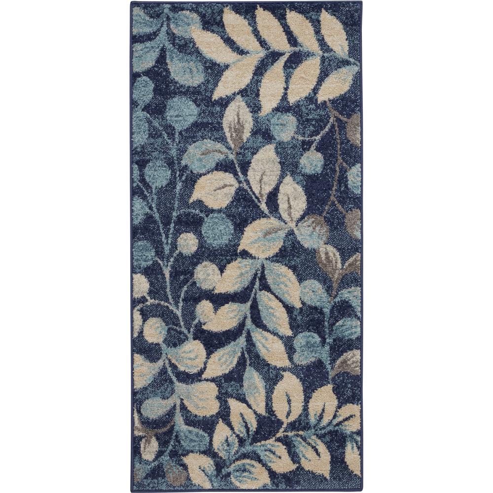 Tranquil Area Rug, Navy, 2' X 4'. Picture 2