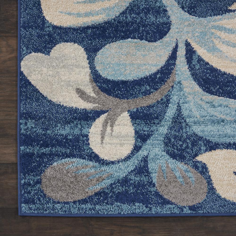 Tranquil Area Rug, Navy, 8' X 10'. Picture 1