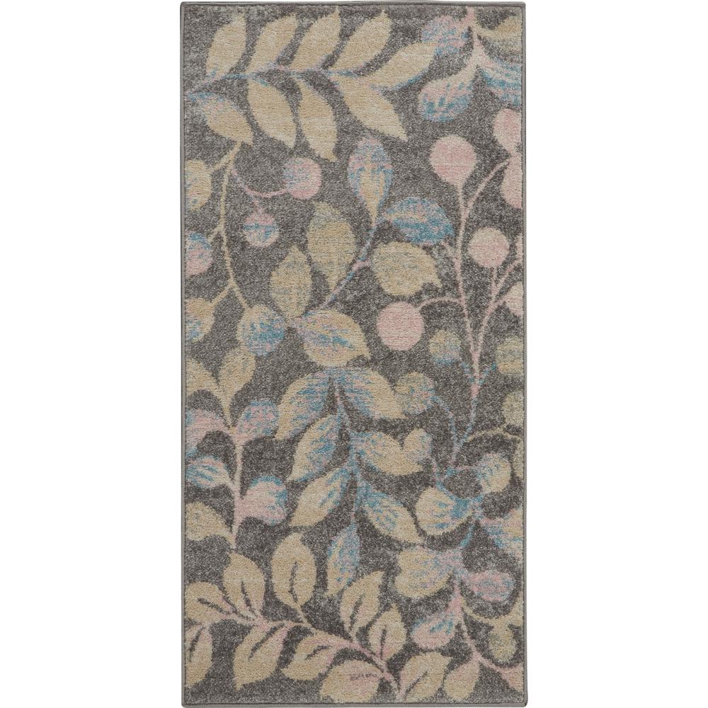 Tranquil Area Rug, Grey/Beige, 2' X 4'. Picture 2