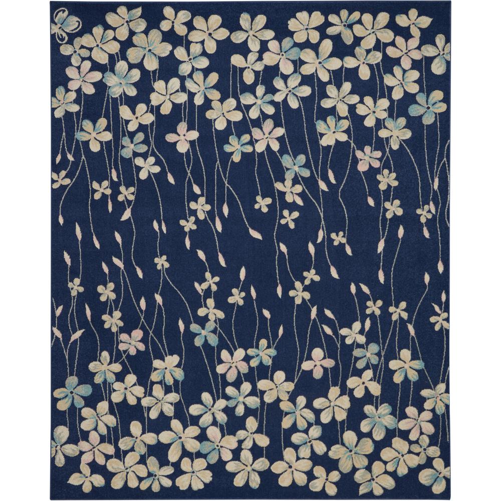 Tranquil Area Rug, Navy, 8' X 10'. Picture 2