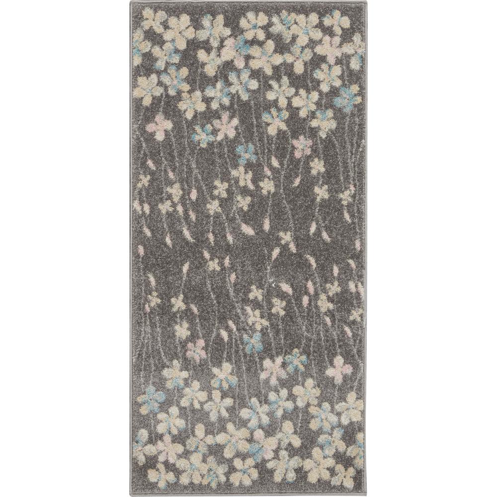 Tranquil Area Rug, Grey/Beige, 2' X 4'. Picture 2