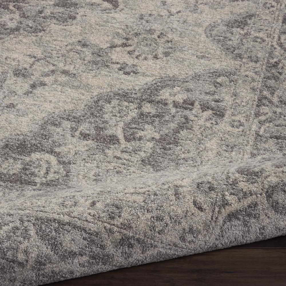 Tranquil Area Rug, Ivory/Grey, 2' X 4'. Picture 4