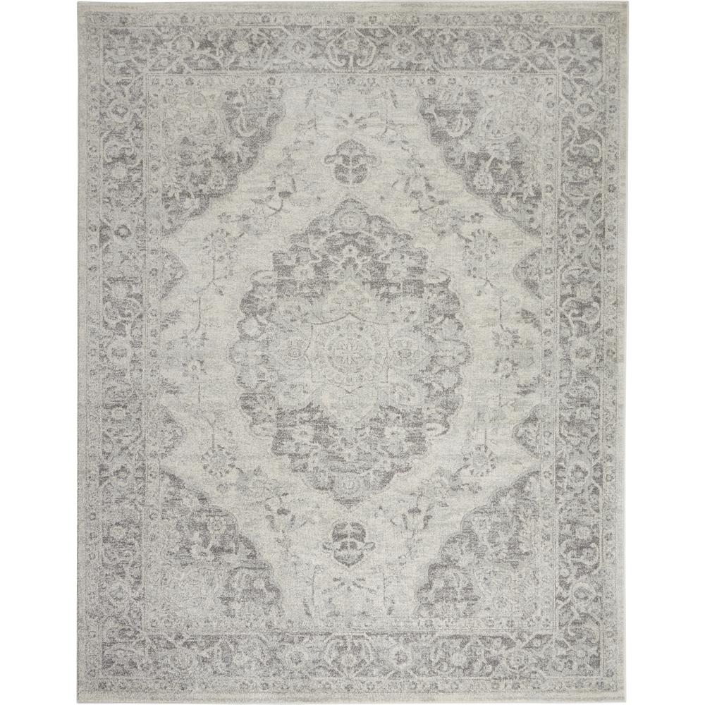Tranquil Area Rug, Ivory/Grey, 8' X 10'. Picture 2