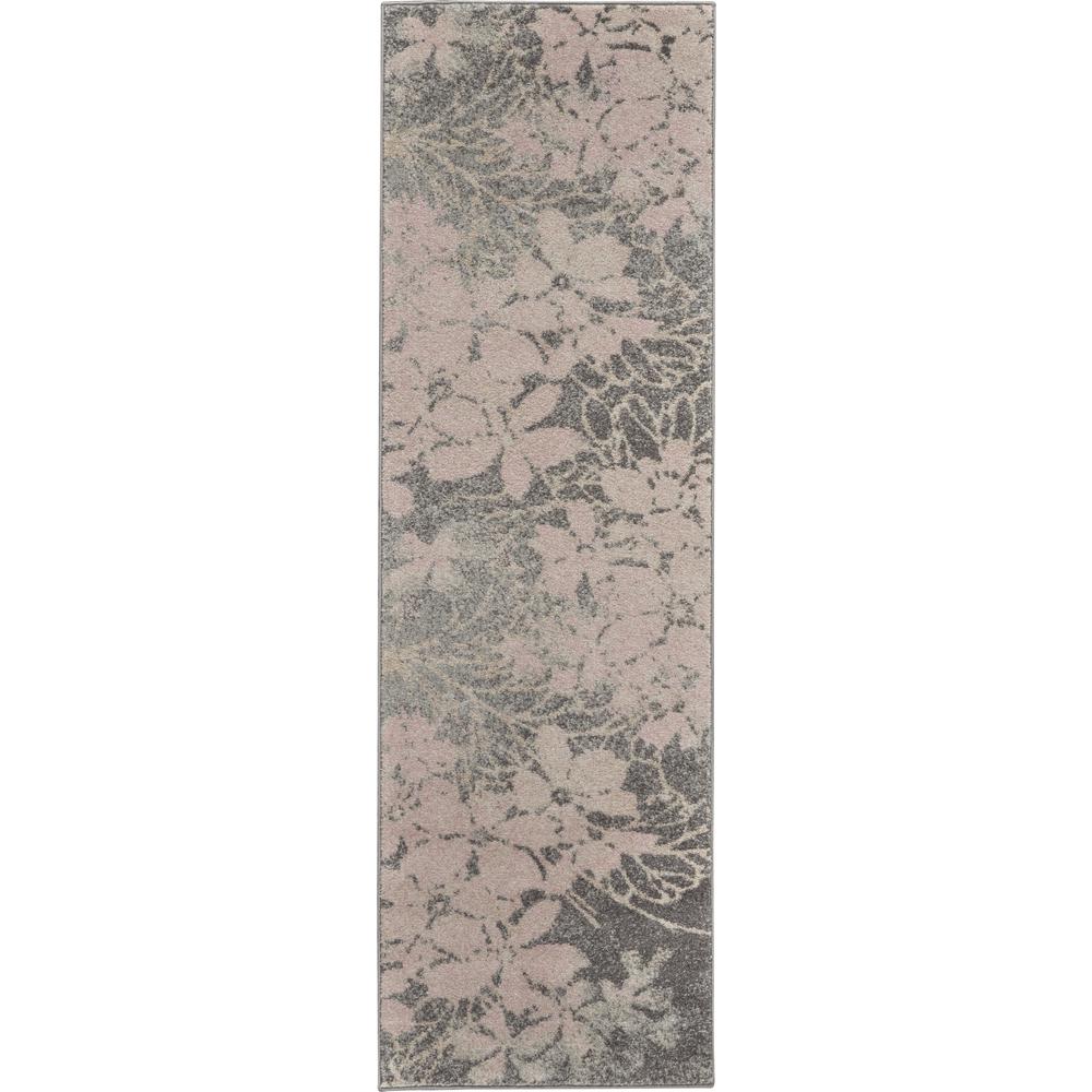 Tranquil Area Rug, Grey/Pink, 2'3" X 7'3". Picture 2