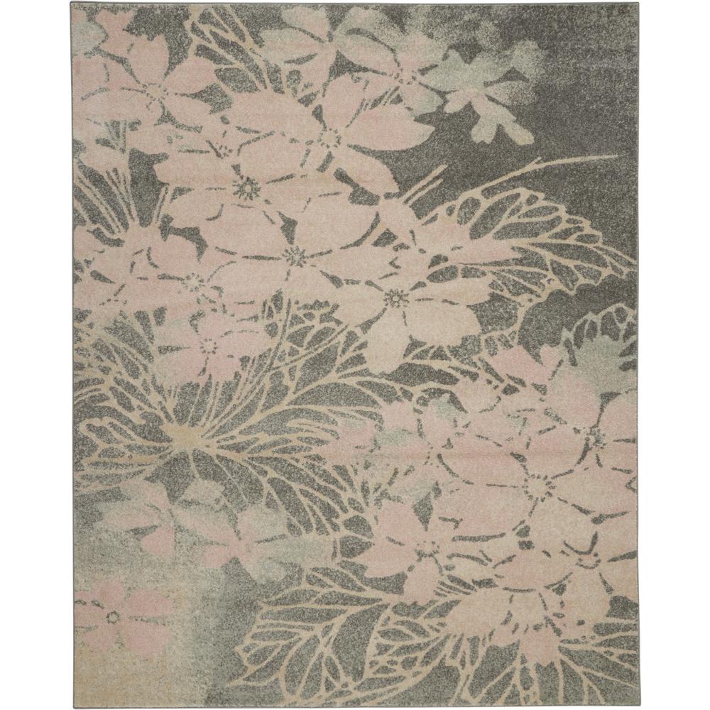 Tranquil Area Rug, Grey/Pink, 8' X 10'. Picture 2