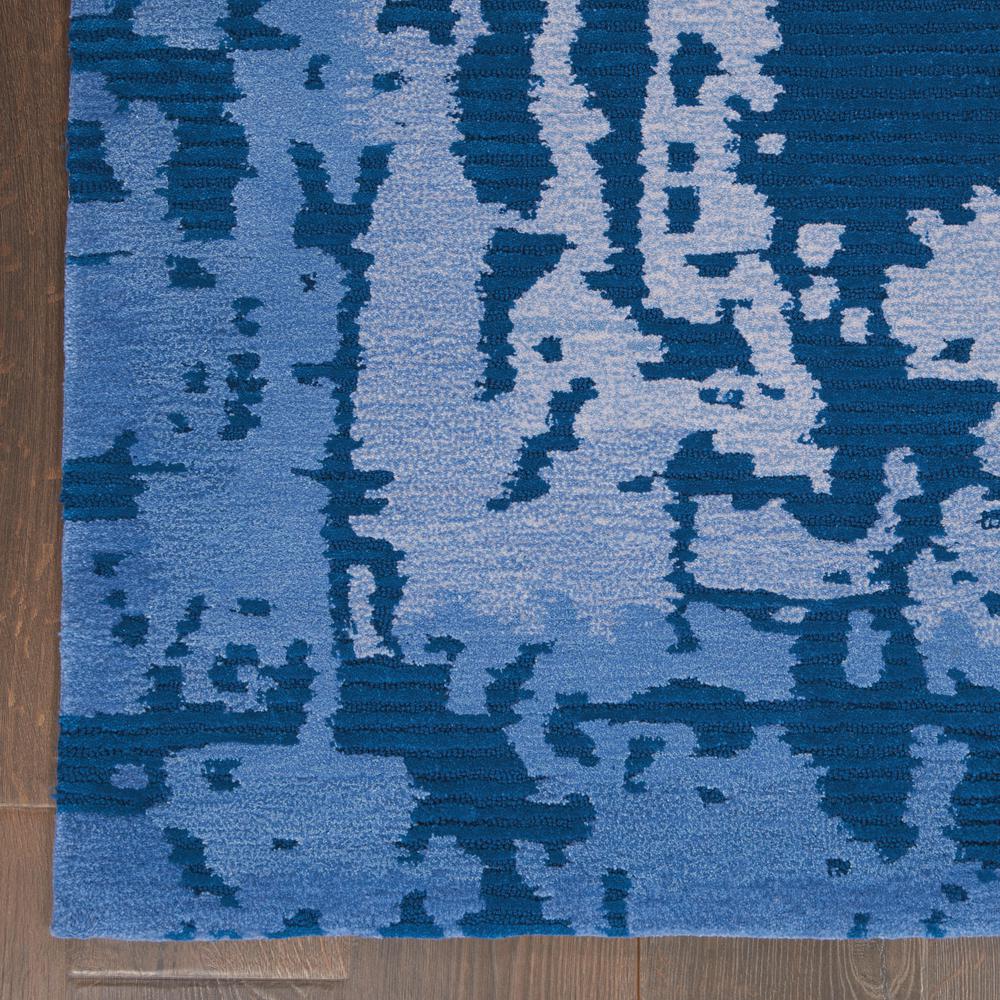 Symmetry Area Rug, Navy Blue, 7'9" X 9'9". Picture 1