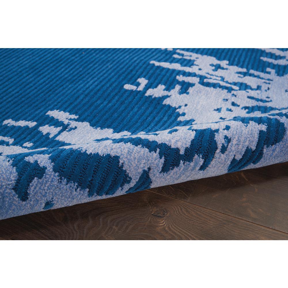 Symmetry Area Rug, Navy Blue, 8'6" X 11'6". Picture 4