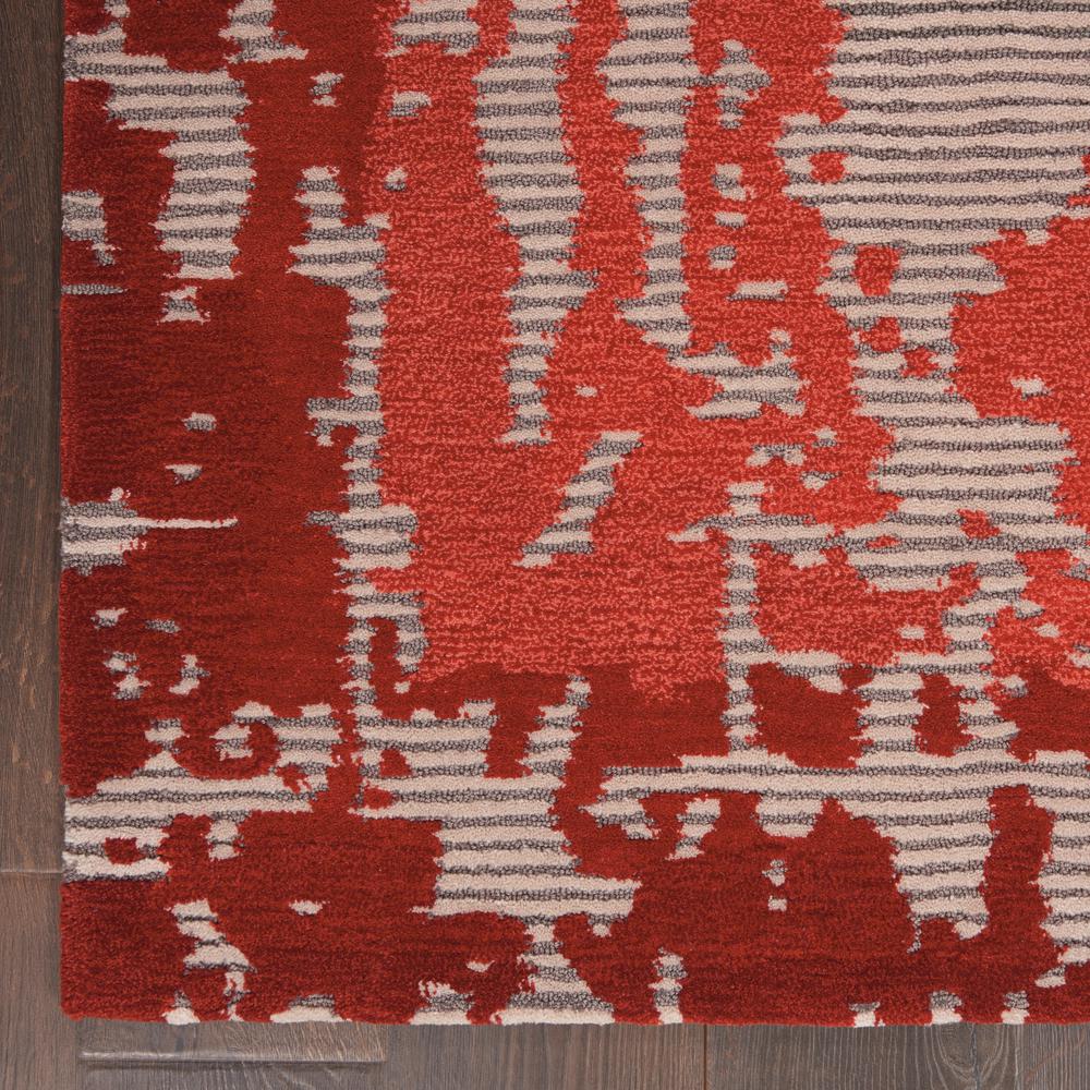 Symmetry Area Rug, Beige/Red, 8'6" X 11'6". Picture 1
