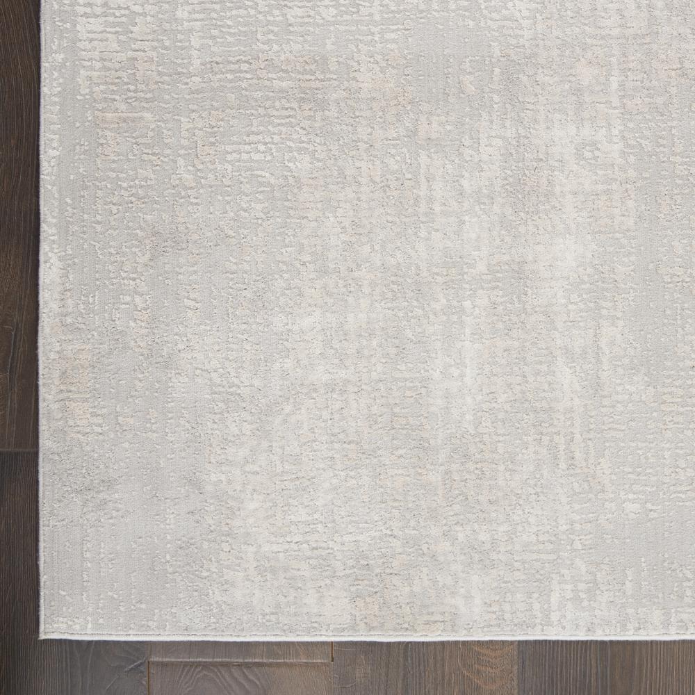Sleek Textures Area Rug, Ivory/Grey, 2'2" x 7'6". Picture 2