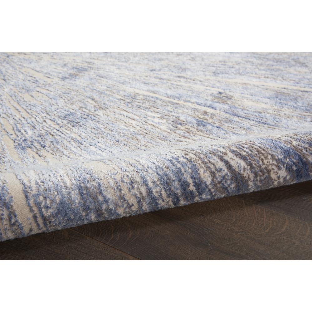 Sleek Textures Area Rug, Blue/Grey, 7'10" x 10'6". Picture 3