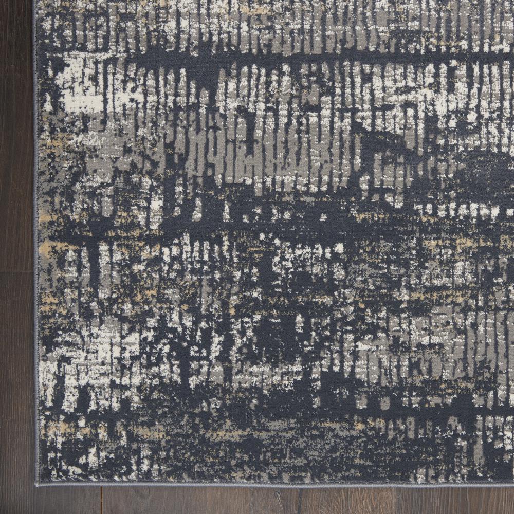 MA90 Uptown Area Rug, Charcoal Grey, 2'2" x 7'6". Picture 2