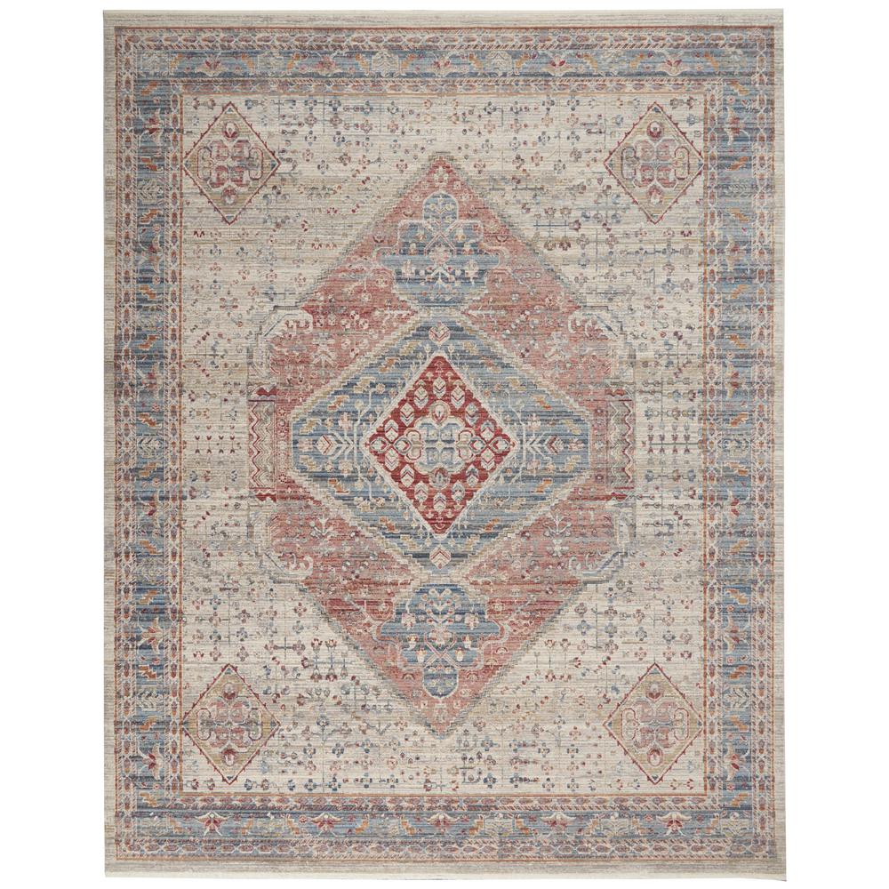 Enchanting Home Area Rug, Blue/Grey, 7'10" x 10'2". Picture 1