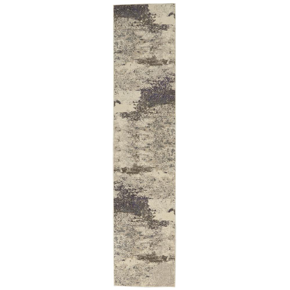 CES02 Celestial Ivory/Grey Area Rug- 2' x 6'. Picture 1